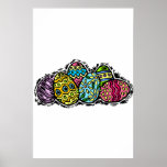 Easter Eggs Posters