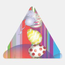 Easter Elephant stings Sticker