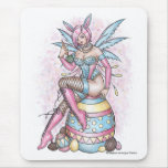 Easter Fairy Bunny Mousepad