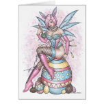 Easter Fairy Bunny Note Card