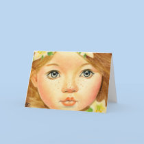Easter Fairy Flower Card cards
