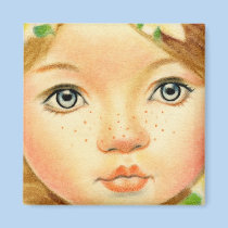 Easter Fairy Flower Magnet magnets
