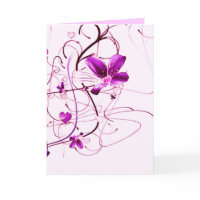 Easter Flowers Card card