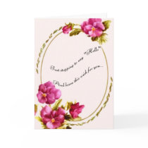 Easter Flowers Card