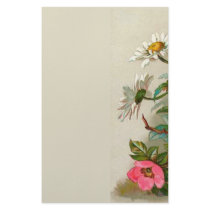Easter Flowers Floral Art Custom Stationery
