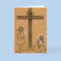 Easter Flowers for Jesus Card cards