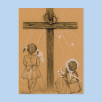 Easter Flowers for Jesus Postcard postcards
