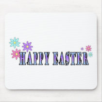 Easter Flowers mousepads by psimawesome Easter Flowers mousepads