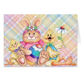 Easter Friends - Greeting Card