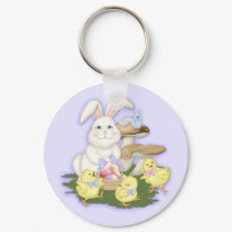 Easter Friends Keychain
