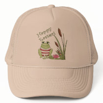 Easter Frog T shirts and Easter Gifts hats