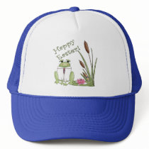 Easter Frog T shirts and Easter Gifts hats