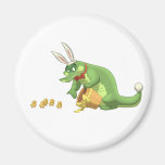 Easter Gator Magnet