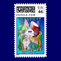Easter!  Get into it... Postage stamps