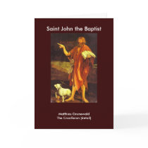 Easter gift idea Saint John points to the Truth ! Cards