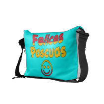 Easter Gifts for Spanish Speakers  Felices Pascuas Commuter Bag