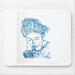 easter girl mousepads