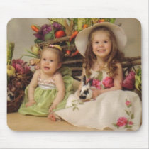 Easter Girls mousepads