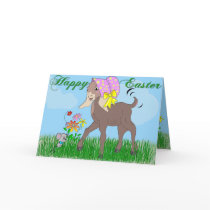 Easter Goat Card