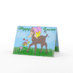 Easter Goat Card