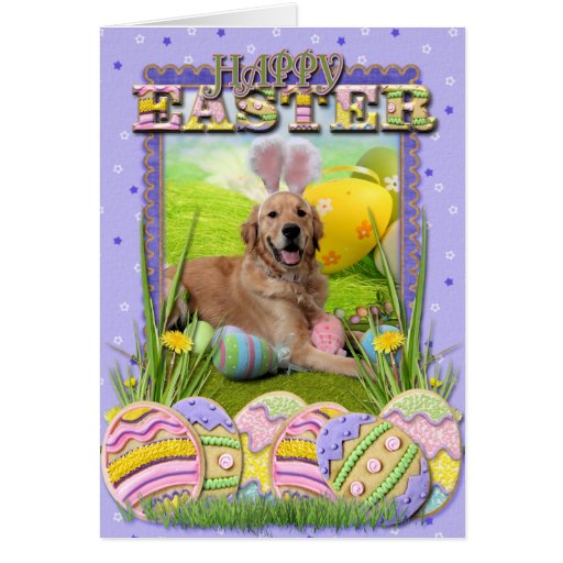frank golden retriever easter golden retriever frank greeting card frank golden retriever easter golden retriever frank greeting card