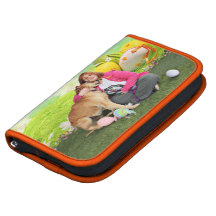 Easter - Golden Retriever - Sandy Folio Planners