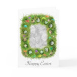 Easter Grass Photo Card cards