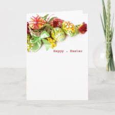 Easter Greeting Card card