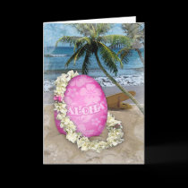 Easter Greeting Hawaiian Style cards