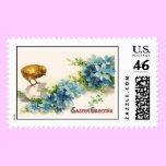 Easter Greeting Postage stamps