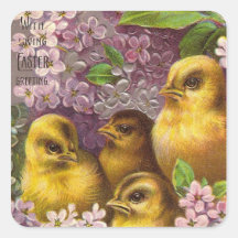 Easter Greeting Sticker