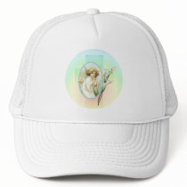 EASTER GREETINGS by SHARON SHARPE Trucker Hat