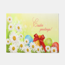 Easter Greetings Doormat