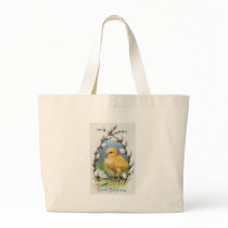 Easter Greetings Yellow Chick Bags