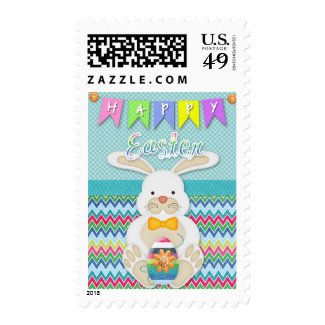 Easter - "Happy Easter" Sweet Bunny Stamps