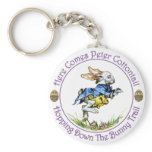 Easter - Here Comes Peter Cottontail Keychains
