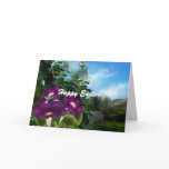 Easter Hummingbird Flowers Card