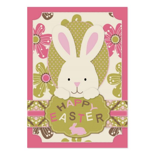 Easter Hunt Gift Tag Business Card Template
