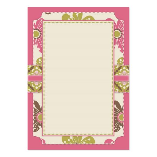 Easter Hunt Gift Tag Business Card Template (back side)