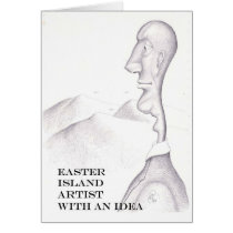 Easter Island Artist cards