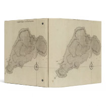 Easter Island 3 Ring Binder