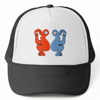 Easter Island Bird Man hat