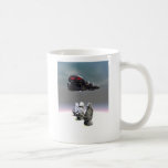 Easter Island Heads and UFO Mug