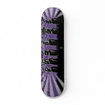 easter island skateboard deck