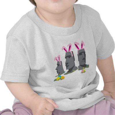 Easter Island Tshirts by Detourdesignables