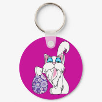 easter kitty keychains by studio524 easter kitty keychains