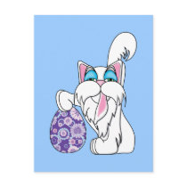 easter kitty postcards