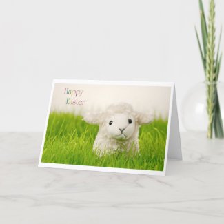 Easter Lamb card