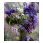 Easter Lilacs Art Poster