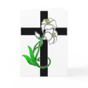 Easter Lilies and Cross cards